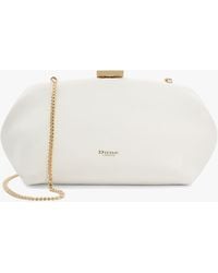 Dune - Expect Cube Clasp Clutch Bag - Lyst