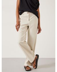 Hush - Kia Washed Baker Trousers - Lyst