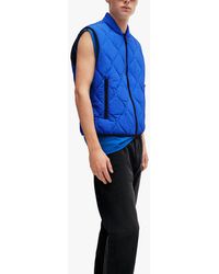 BOSS - Hugo Bohotino 2421 Woven Gilet - Lyst