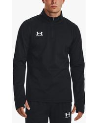 Under Armour - Challenger Midlayer 1/4 Zip Long Sleeve Gym Top - Lyst