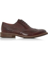 dune leather brogues