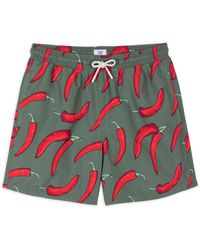 Chelsea Peers - Chilli Pepper Print Swim Shorts - Lyst