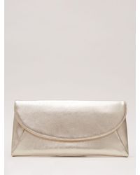 Phase Eight - Leather Clutch Bag - Lyst