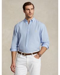 Ralph Lauren - Polo Big & Tall Lightweight Linen Shirt - Lyst