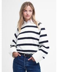 Barbour - Longfield Stripe Sweatshirt - Lyst