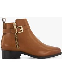 Dune - Pepi Leather Ankle Boots - Lyst