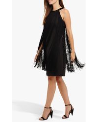 phase eight bailey fringe dress