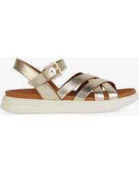 Geox - Xand 2s Lightweight Breathable Leather Sandals - Lyst