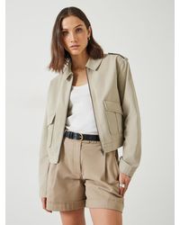 Hush - Laurie Zip Up Utility Jacket - Lyst