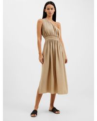 French Connection - Faron Midi One Shoulder Dress - Lyst
