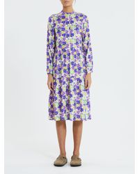 Lolly's Laundry - Anita Long Sleeved Floral Midi Dress - Lyst