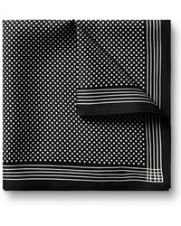 Charles Tyrwhitt - Spot Print Silk Pocket Square - Lyst