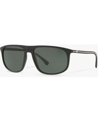 Emporio Armani - Ea4118 Rectangular Sunglasses - Lyst
