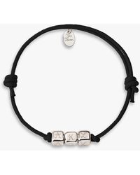 Merci Maman - Personalised 3 Dice Braided Bracelet - Lyst