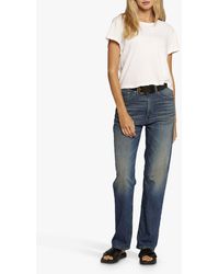 Current/Elliott - The Cody Relaxed Straight Leg Jeans - Lyst