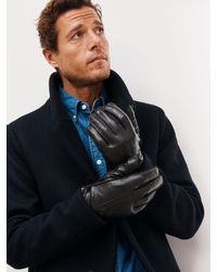 John Lewis - Merino Wool Leather Gloves - Lyst