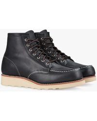 Red Wing - 6" Moc Toe Leather Lace-up Boots - Lyst