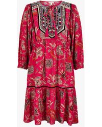 larna leopard print dress