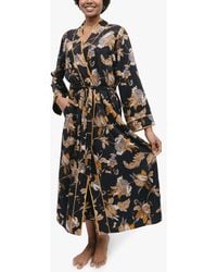 Fable & Eve - Brixton Floral Print Long Dressing Gown - Lyst