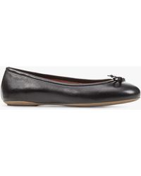 Geox - Palmaria Leather Ballerina Shoes - Lyst
