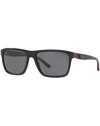 Polo Ralph Lauren - Polo Ph4153 Polarised Square Sunglasses - Lyst