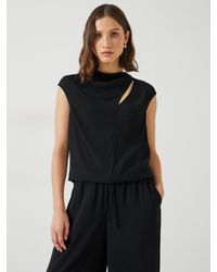 Hush - Sienna Cut Out Detail Top - Lyst