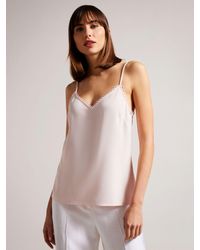 Ted Baker - Andreno Scallop Trim Cami Top - Lyst