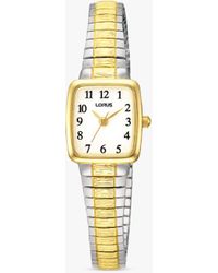 Lorus - Rph58ax5 Heritage Bracelet Strap Watch - Lyst