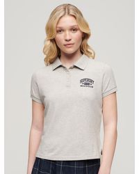 Superdry - 90s Fitted Polo Shirt - Lyst