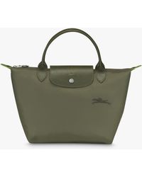Longchamp - Le Pliage Recycled Canvas Small Top Handle Bag - Lyst