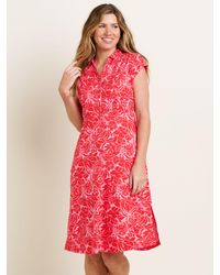 Brakeburn - Josie Floral Shirt Dress - Lyst