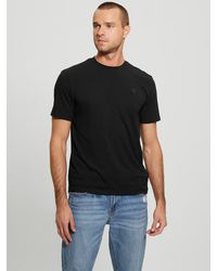 Guess - Hedley Cotton Blend T-shirt - Lyst