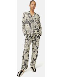 Jigsaw - Kings & Queens Print Pyjamas - Lyst
