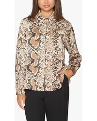 Sisters Point - Snake Print Shirt - Lyst