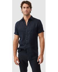 Rodd & Gunn - Palm Beach Linen Slim Fit Short Sleeve Shirt - Lyst