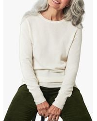 Pure Collection - Cashmere Crew Neck Jumper - Lyst