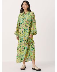 Part Two - Shira Relaxed Fit Long Sleeve Shirt Dress - Lyst