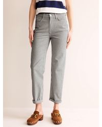 Boden - Mid Rise Slim Leg Stripe Jeans - Lyst