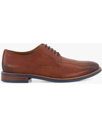 Dune - Stanley Leather Derby Shoes - Lyst