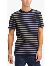 Casual Friday - Thor Striped Short Sleeve T-shirt - Lyst
