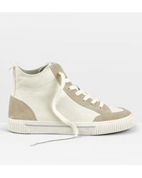 Hush - Auden Leather Hi Top Trainers - Lyst