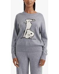 Chinti & Parker - Wool And Cashmere Blend Dancing Snoopy Jumper - Lyst