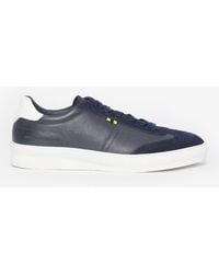Barbour - International Felix Leather Trainers - Lyst