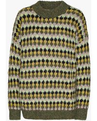 A-View - Patrisia Pullover Abstract Jumper - Lyst