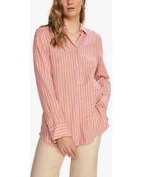 Mos Mosh - Elinda Cotton Linen Long Sleeve Shirt - Lyst