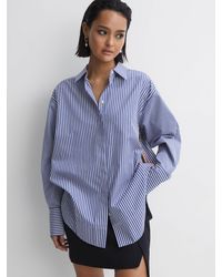 Reiss - Danica Stripe Shirt - Lyst