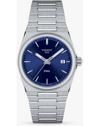 Tissot - Prx Date Bracelet Strap Watch - Lyst