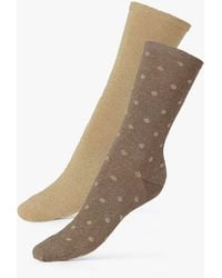 Dear Denier - Mei Soft Glitter Spot Socks - Lyst