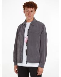 Calvin Klein - Crinkle 2.0 Shirt Jacket - Lyst