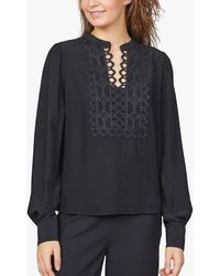 Sisters Point - Viada Lace Detail Blouse - Lyst